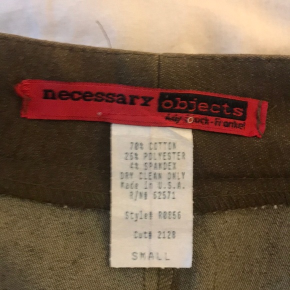 Necessary Objects Green Aline Skirt - Picture 7 of 7